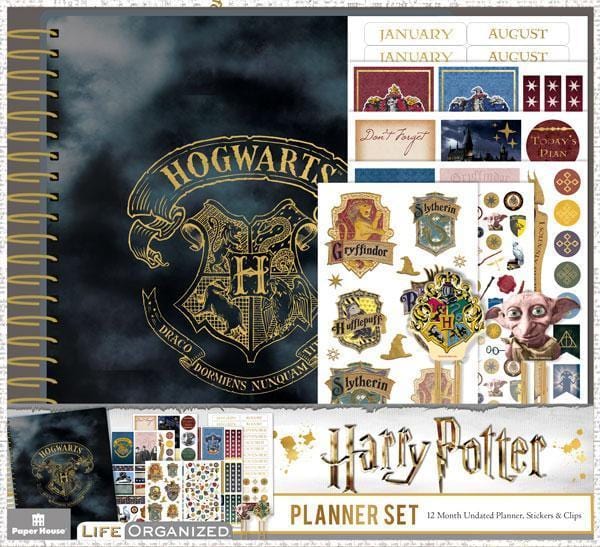 Harry Potter weekly planner gift set with sticker sheets