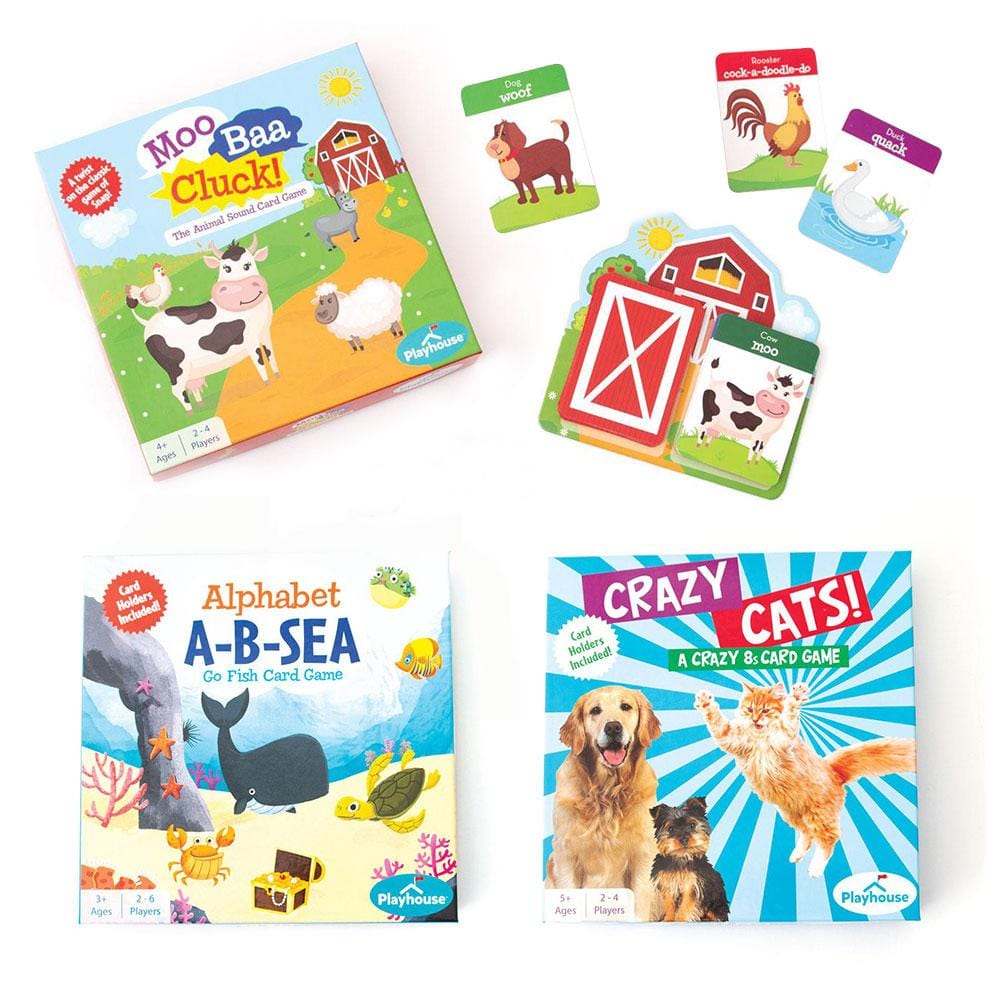 Play and learn educational card games for children