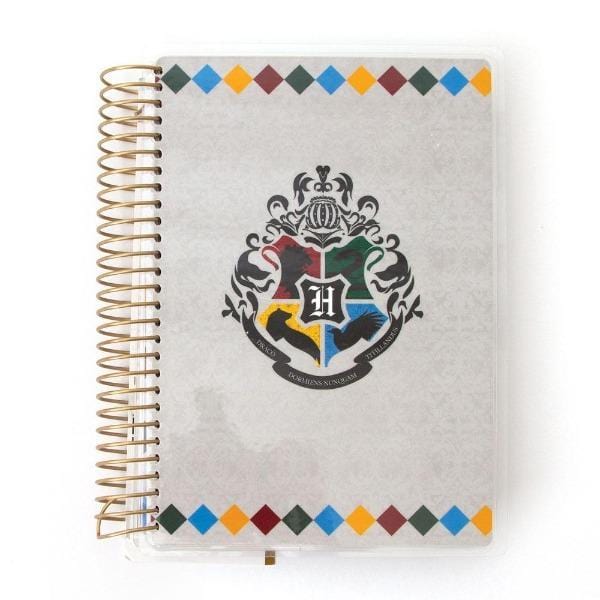 Harry Potter mini weekly planner with Hogwarts crest
